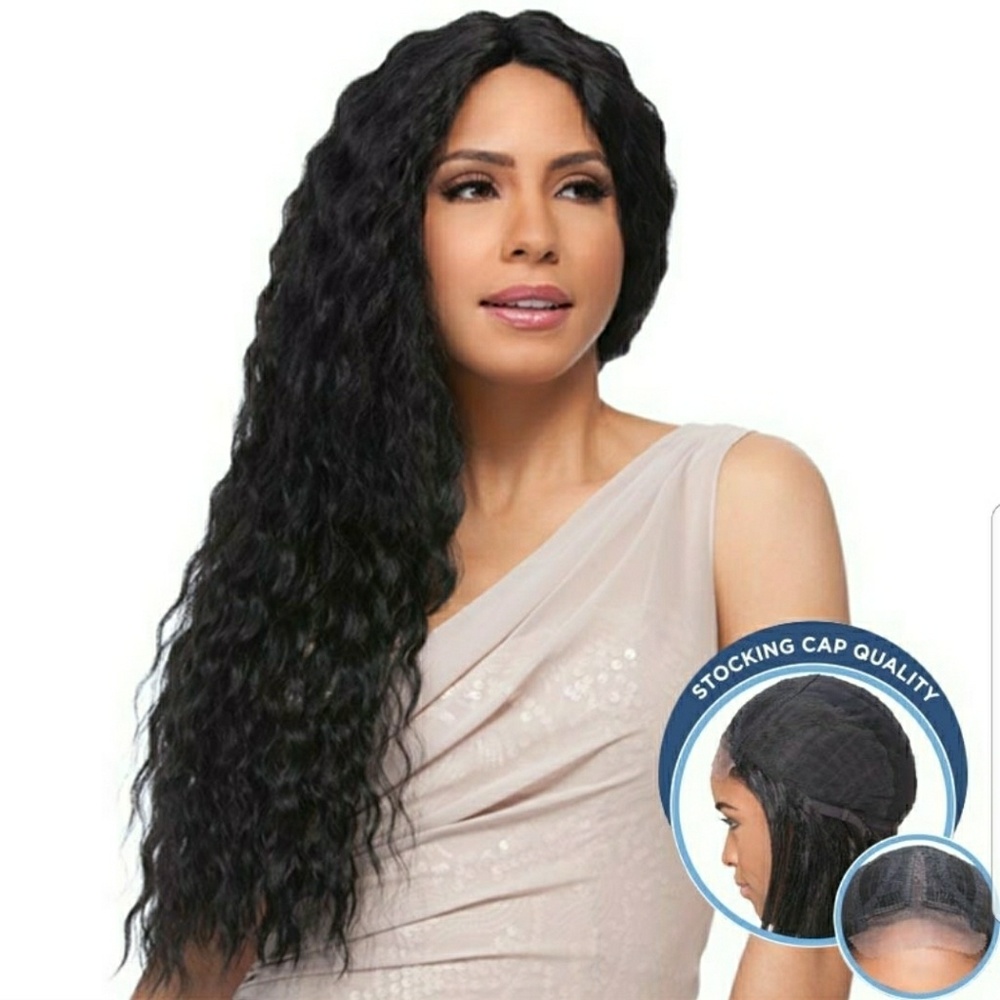 Sensationnel Custom lace front wig French Wave